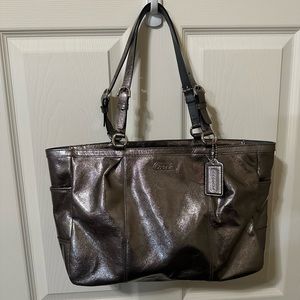 Coach Metallic Tote